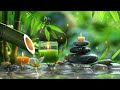 Bamboo Fountain and Healing Piano Music🌿Relaxing Music for Meditation, Spa, Stress Relief