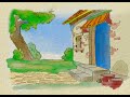 Watercolor Village | on Procreate