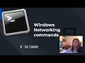 Windows Networking commands we often use at work (real world application)