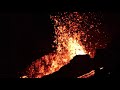 eruption and lava field, clean audio 🇮🇸