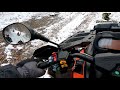 Winter Ride ❄️ From River Valley to Mountain Top ❄️🚀 Atv Adventure 🔥❗️