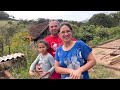Mostrando o dia na roça com nicanor e sua esposa # região de congonhinhas Paraná…
