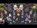 My Singing Monsters reacting to island songs