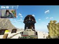 SOBREVIVÍ 100 Días en un DESIERTO INFINITO en Minecraft HARDCORE... Esto es lo que paso