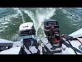 1980 Evinrude15hp  vs  1993 Evinrude 15hp