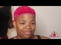 How to Colour and Bleach 3-4 Type Hair The Same day without Damages !