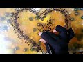 Muhammad (S. A. W) name written with mehndi 🕋Nasheed with rasululah name 🖤relexing sound