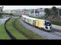 Brightline Trains at the Orlando International Airport; Brightline at Orlando Florida!