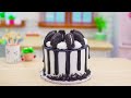 Satisfying Miniature Delicious Oreo Cream Cake Very Easy To Make 🍰 Mini Yummy Design for Cake Lover