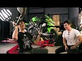 Full Exhaust Install For Kawasaki ZX4RR (Crazy Sound)