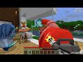 JJ and Mikey found Joy , Disgust , Fear , Anger portals in minecraft ! Challenge from Maizen