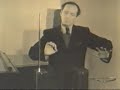 Leon Theremin playing his own instrument