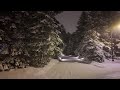 Winter Storm and Lake Effect Snow created Winter Wonderland | Cozy Homes in Toronto area 4K