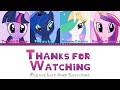 MLP ~You'll Play Your Part~ {Color Coded Lyrics}