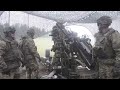 M777 155mm Lightweight Field Howitzer Live-fire