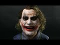 The Joker Sculpture Timelapse - The Dark Knight