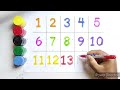 Counting 1-100, counting numbers, 1 2 3, collection for writing along dotted lines, learn to count