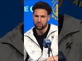Klay Thompson shares some heartfelt thoughts after a conversation he had with Steve Kerr