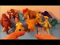 2005 ICE AGE 2 THE MELTDOWN SET OF 10 BURGER KING COLLECTORS MOVIE TOY'S VIDEO REVIEW