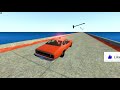 Beamng drive Car Wipeout - Destruction 😱