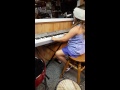6 year old kennedi impromptu show at music store