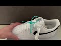 Nike Air Force 1 черно-белые обзор