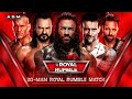 WWE Royal Rumble 2025 Dream Card | My Dream Match Card | Action Dream Mania