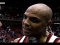 One Of Charles Barkley's Best Games As A Rocket - Battles Rasheed Wallace In Houston! 1996
