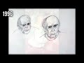 Artist With Alzheimer's Disease Draws Himself as Condition Progresses