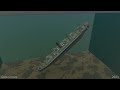 RMS Carpathia Sinking Simulation
