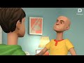 Caillou lights up fireworks in his bedroom/ Grounded