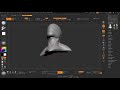 Sculpting a base mesh for male portrait - Zbrush - tutorial