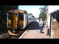 156422 Greater Anglia service depart from Melton