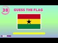 Guess the Country by the Flag 🚩🌍