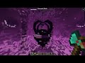 Minecraft Raid vs Wither Storm On Hard difficulty!