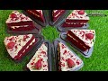RED VELVET SLICE CAKE 2 TELUR‼️Saya jual 5.000,- per mika semua pada suka
