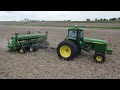 PLANTING SOYBEANS WITH THE 4760 AND 1535 | DRONE VIDEO