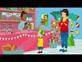Caillou Learns to Ice Skate | Caillou's New Adventures