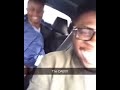 CrazeClown Shows His Dabbing style while driving