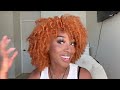 Vlog: Impulsively Dyed My Natural Hair Ginger/Copper for the Fall!