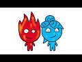 How to Draw Fireboy & Watergirl / Drawing for Kids Easy