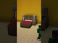 Hidden Bed in Minecraft! #shorts