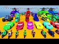 GTA V Plus Spider man super stunt car racing challenge Homem aranha de Helicóptero