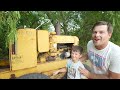 Finding Abandoned Tractor in the Forest | Tractors for kids