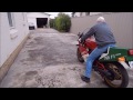 Ducati 750F1 final check over and start up