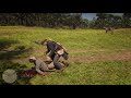 Red Dead Redemption 2: Just another day trying to press F for my fallen companions