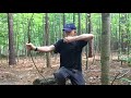 Secrets To Creating A Bow From A Green Tree In Four Days~ Day Four