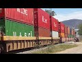 MUST SEE Train Run Very Fast! AC4400 4527 SD70ACe 4096 4088