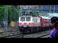 Parallel Action With WAP-5 Hauled 12925 Paschim Express!!!!