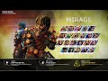 Apex Legends™ Mirage Heirloom - Voicelines - Animations - Melee Sound